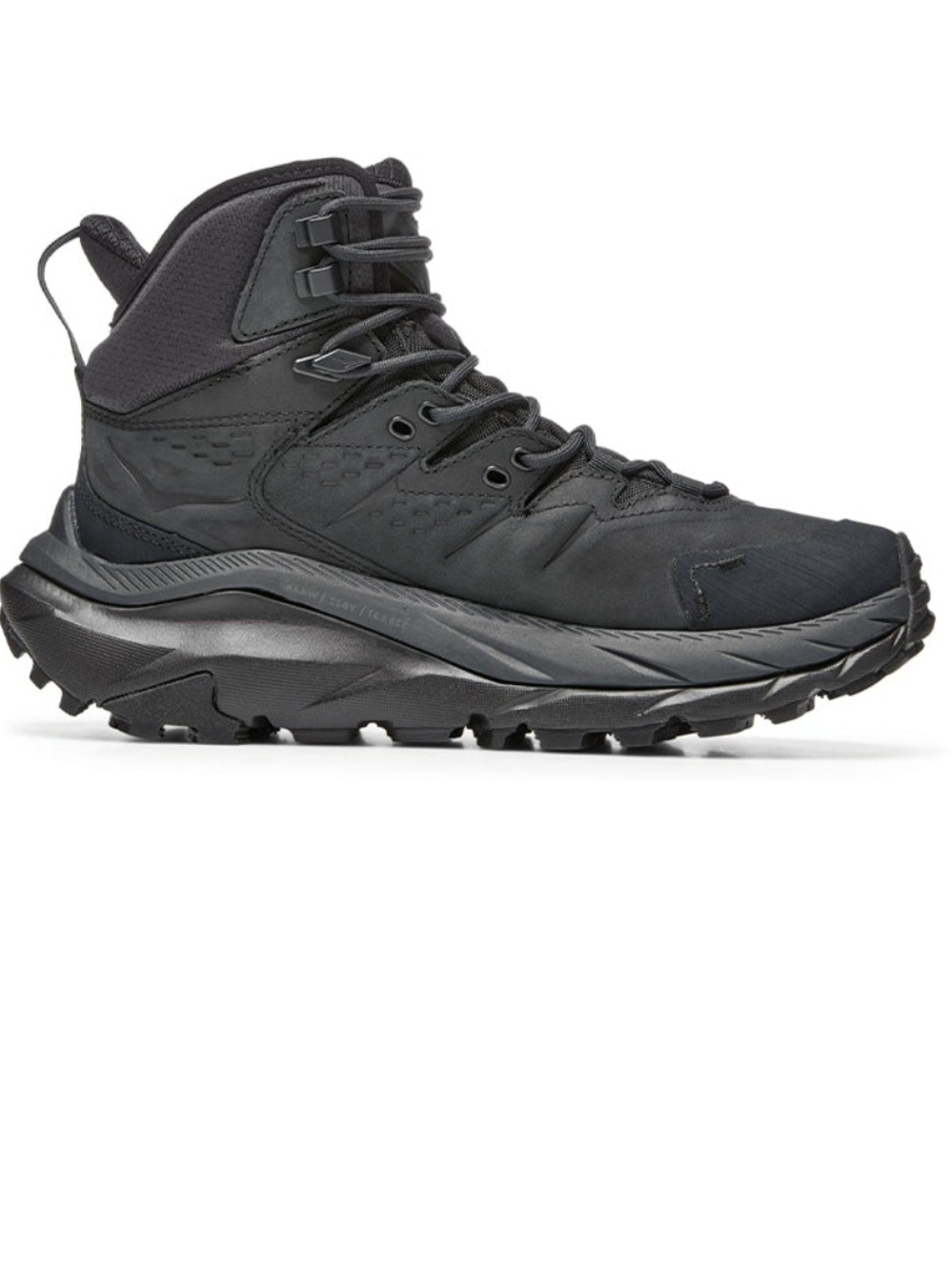 Hoka Women's Black Mid-Top Trail Boot